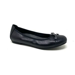Vionic Spark Minna Black Ballet Flats – Size 7 Narrow Orthotic Comfort Shoes